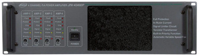JPA 4240DP koncový 100V 4 kanálový zesilovač