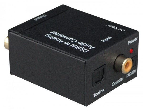 NS 71 konvertor S/PDIF Coaxial + TOS-Link / RCA audio